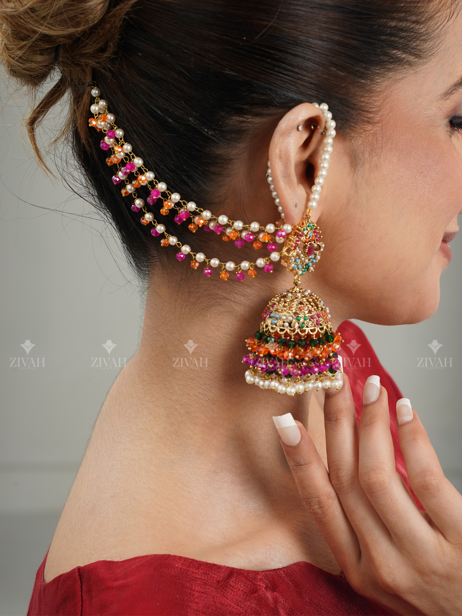 Nauratan Bahubali Saharay Jhumkha