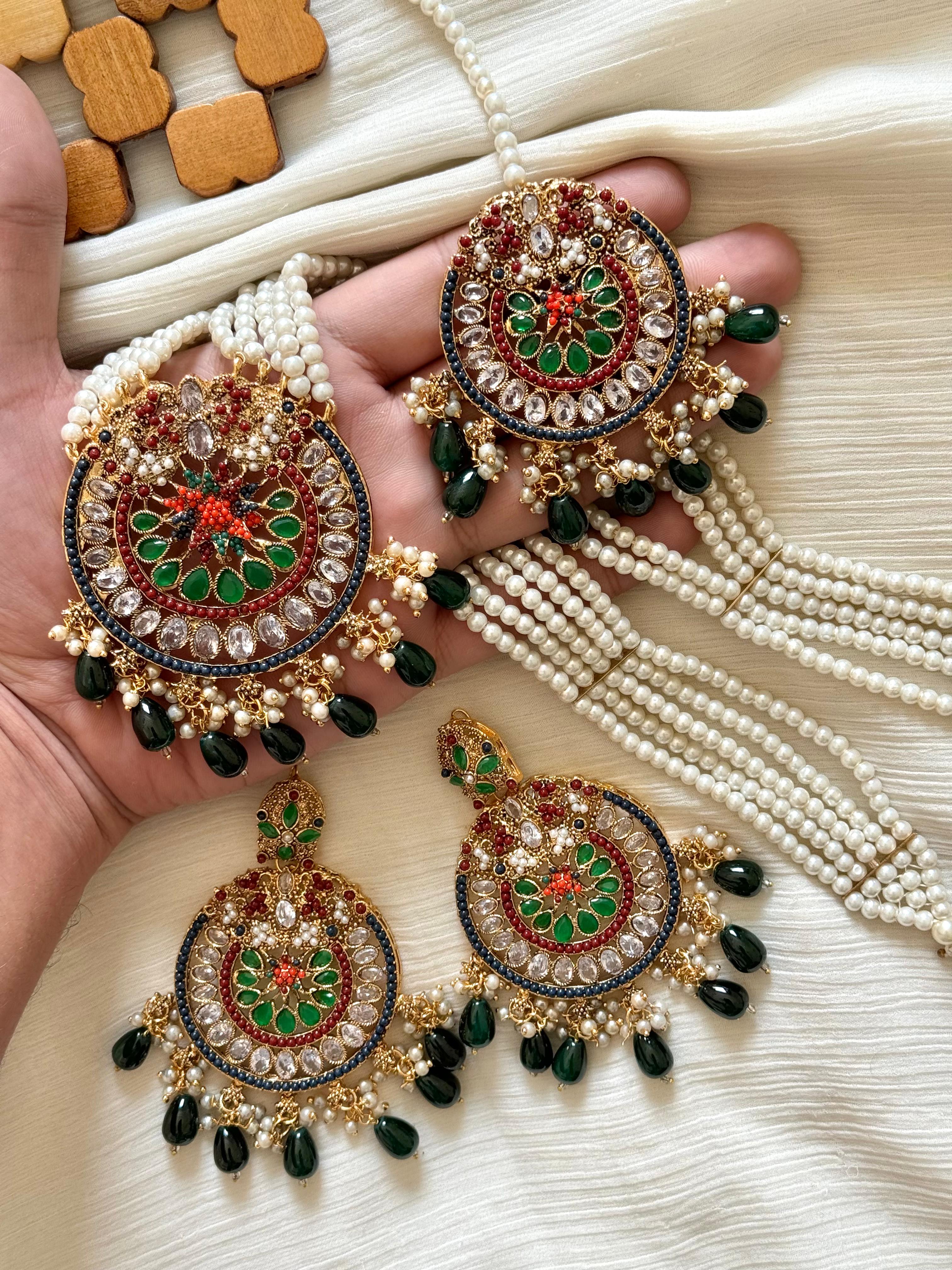 Colourful Zircon Mala Sets