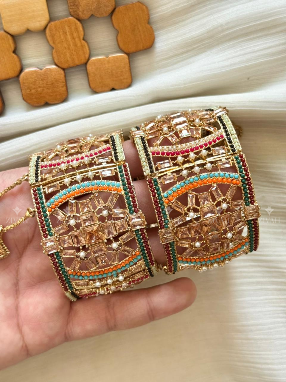 The Gul-e-Noor Openable Bangles