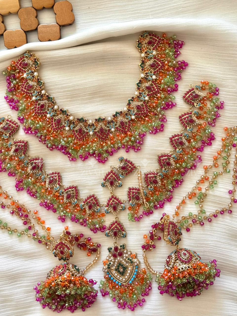 Exclusive Dholki Designer Bridal Set