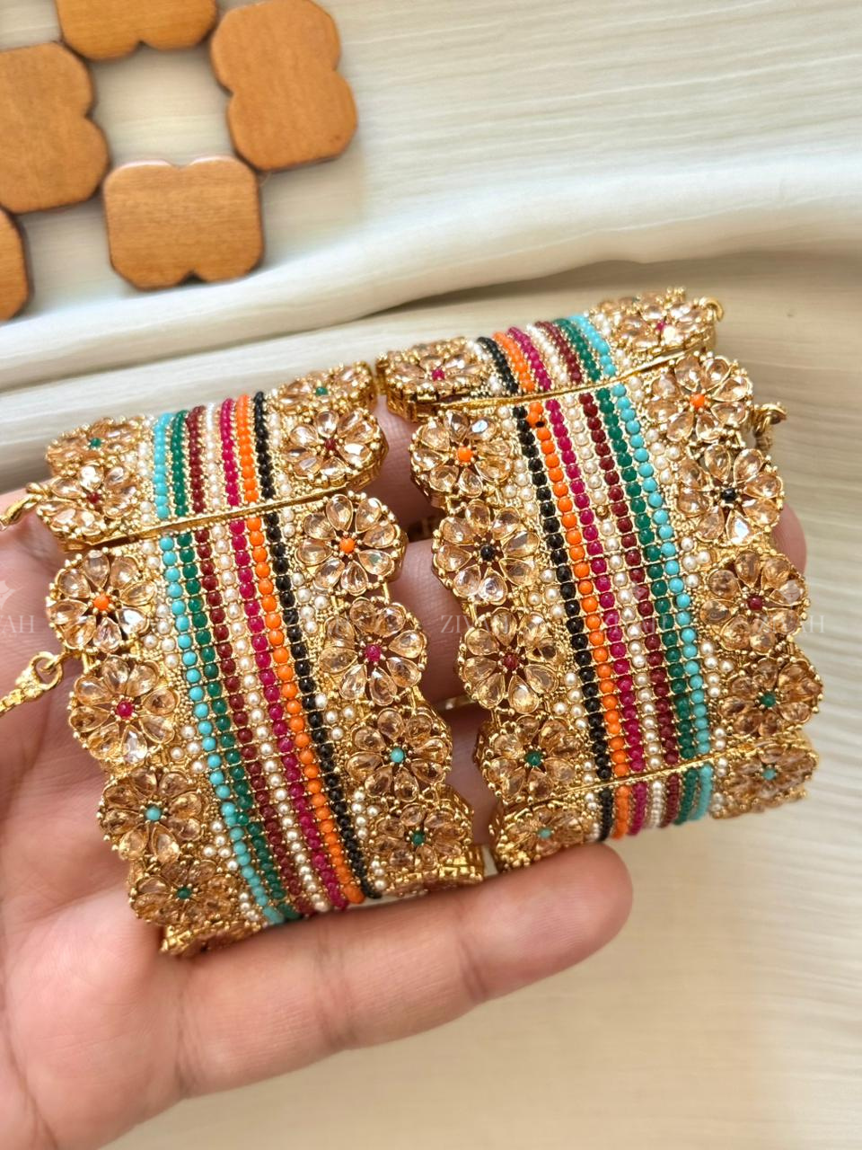 The Nazneen Zircon Standard Size Bangles