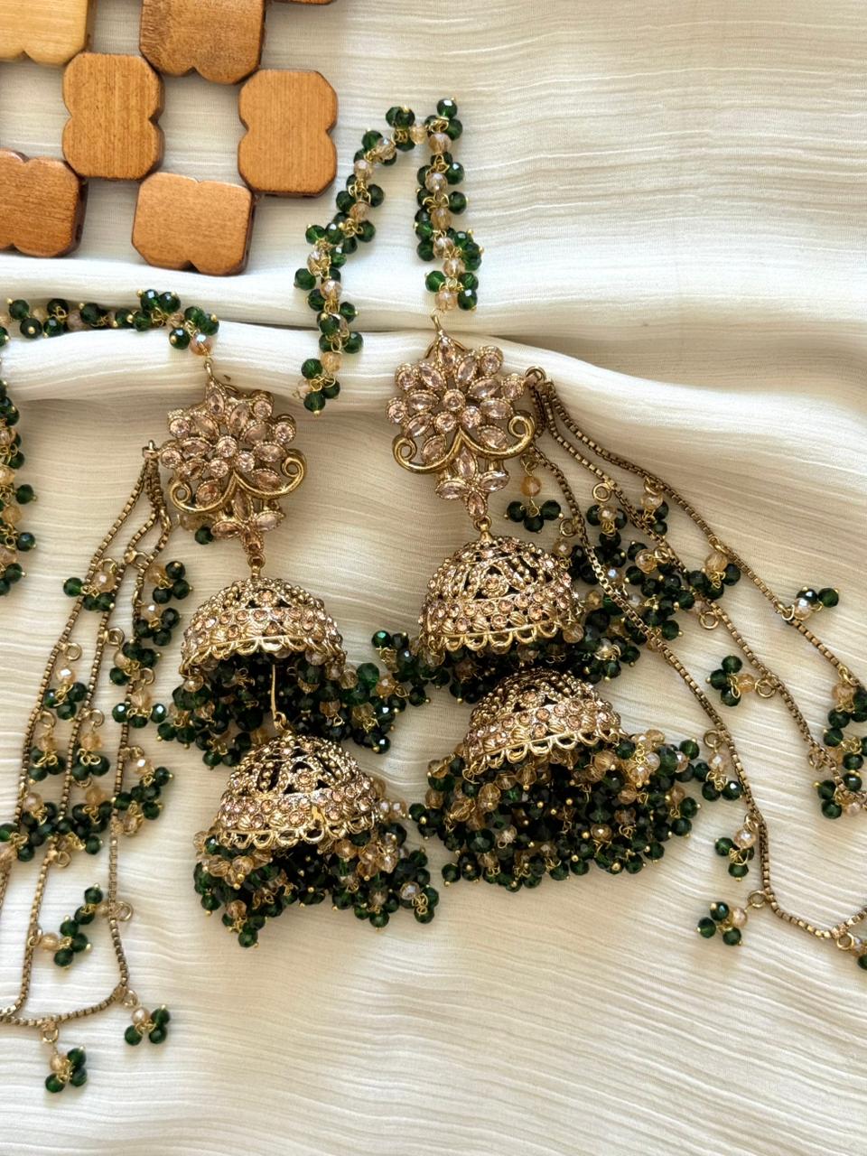 Beautiful Zirca Bahubali Jhumki