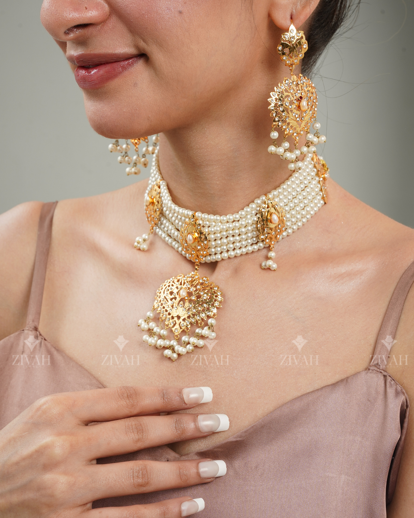 Hyderabadi Patra Choker Set