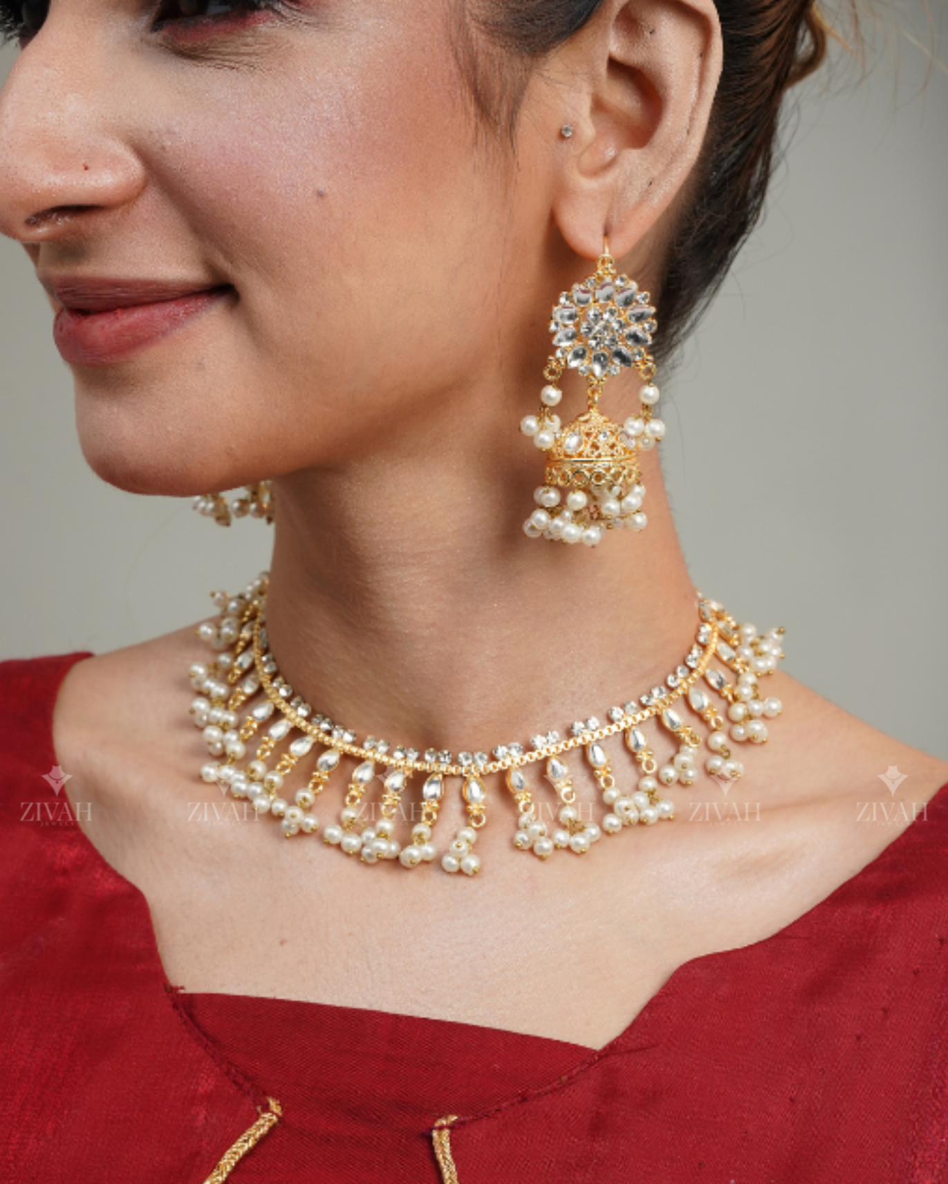 Casting Kudan Necklace Set