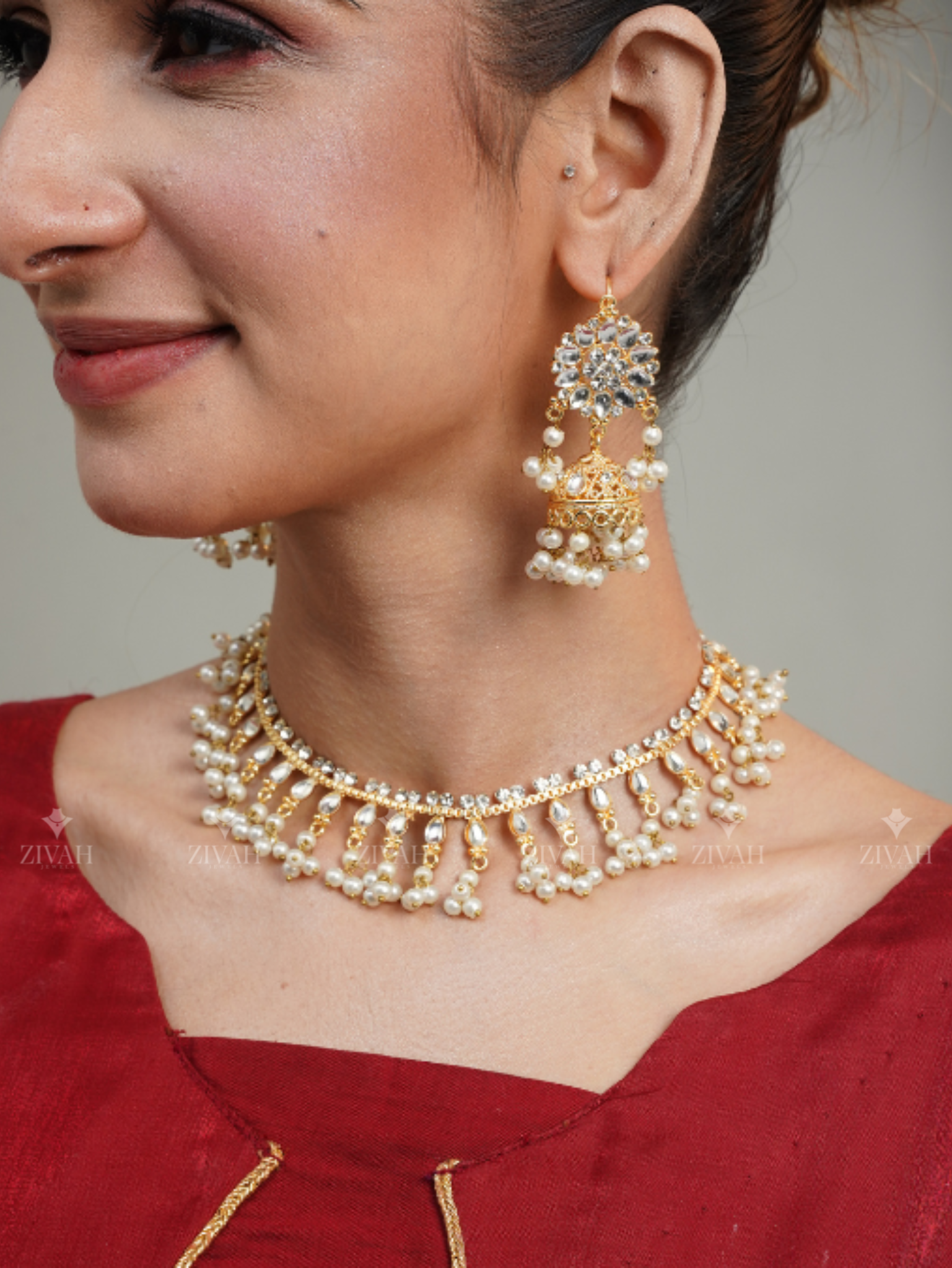 Casting Kudan Necklace Set