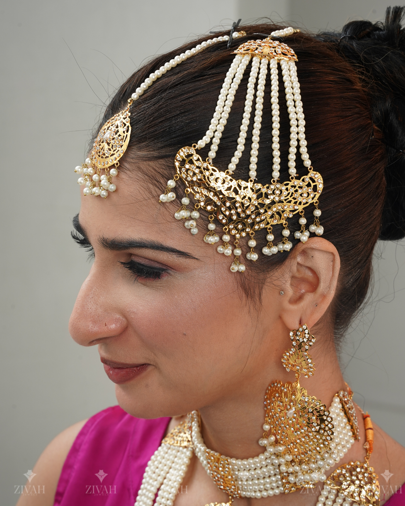 Exclusive Sadabahar Hyderabadi Bridal  Set