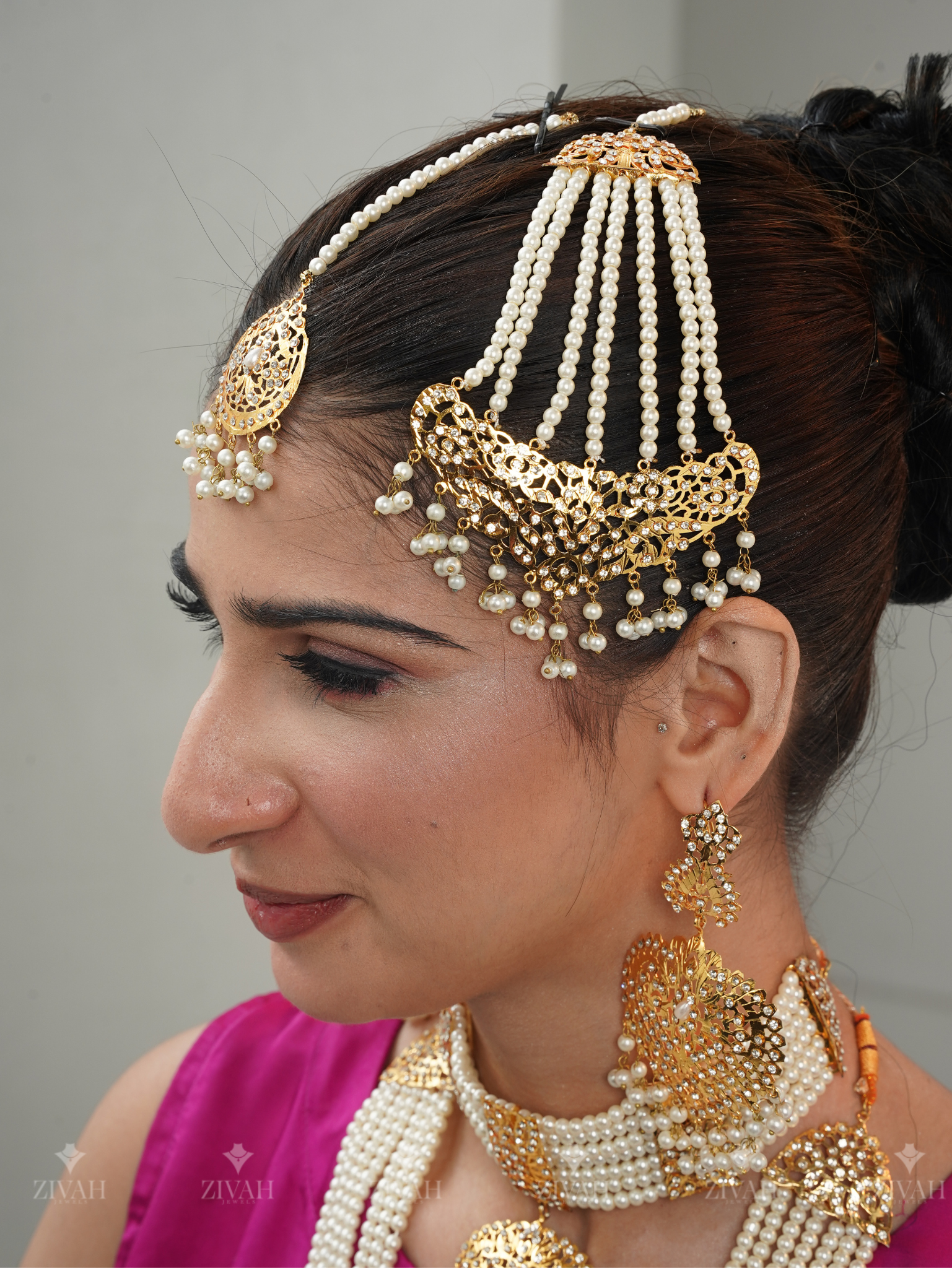 Exclusive Sadabahar Hyderabadi Bridal  Set