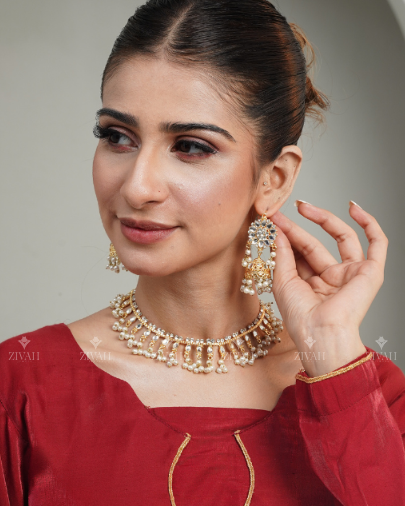 Casting Kudan Necklace Set