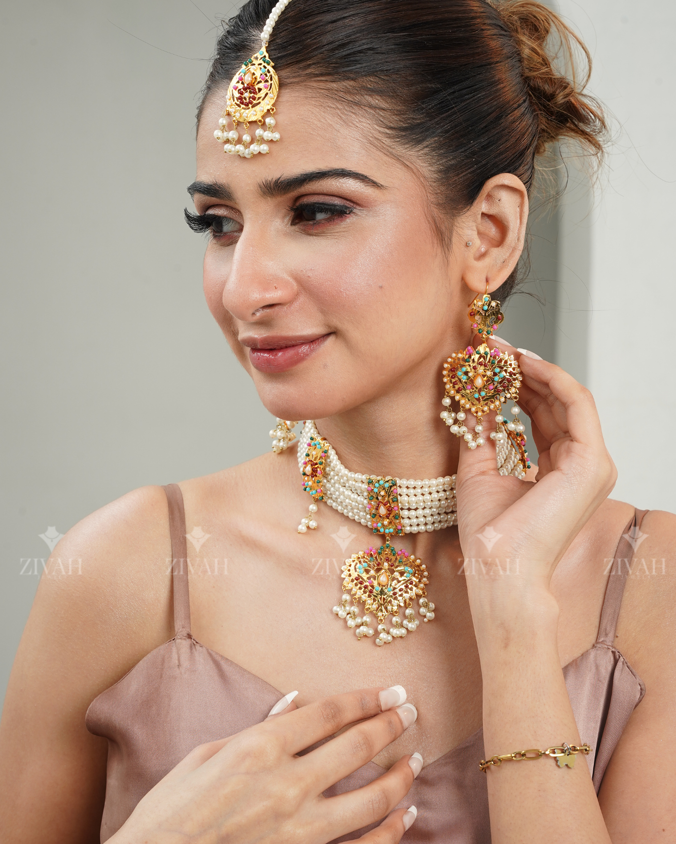 Hyderabadi Patra Choker Set