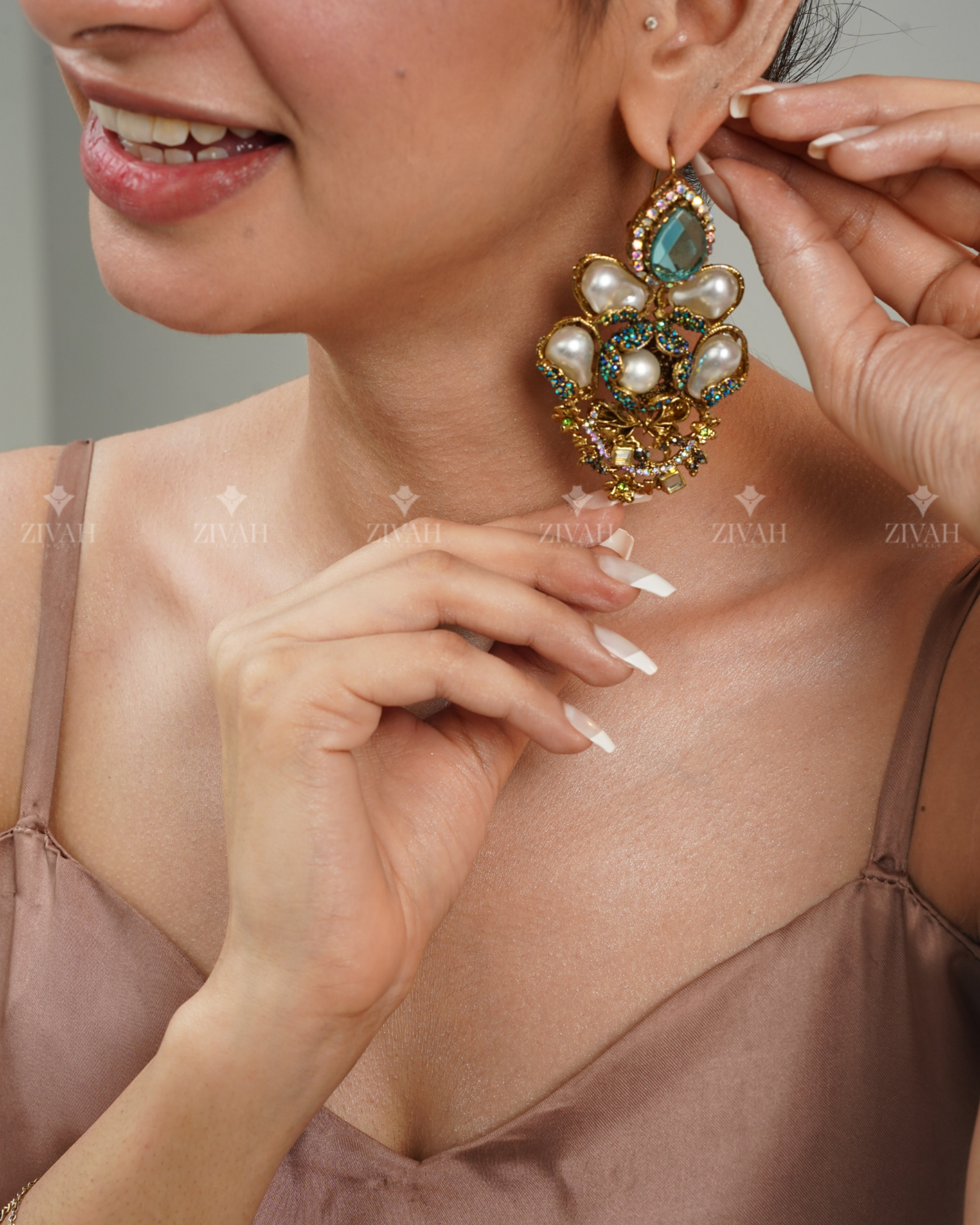 Designer Turkish Double Choker Set