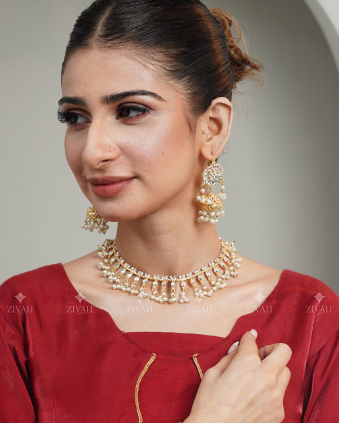 Casting Kudan Necklace Set