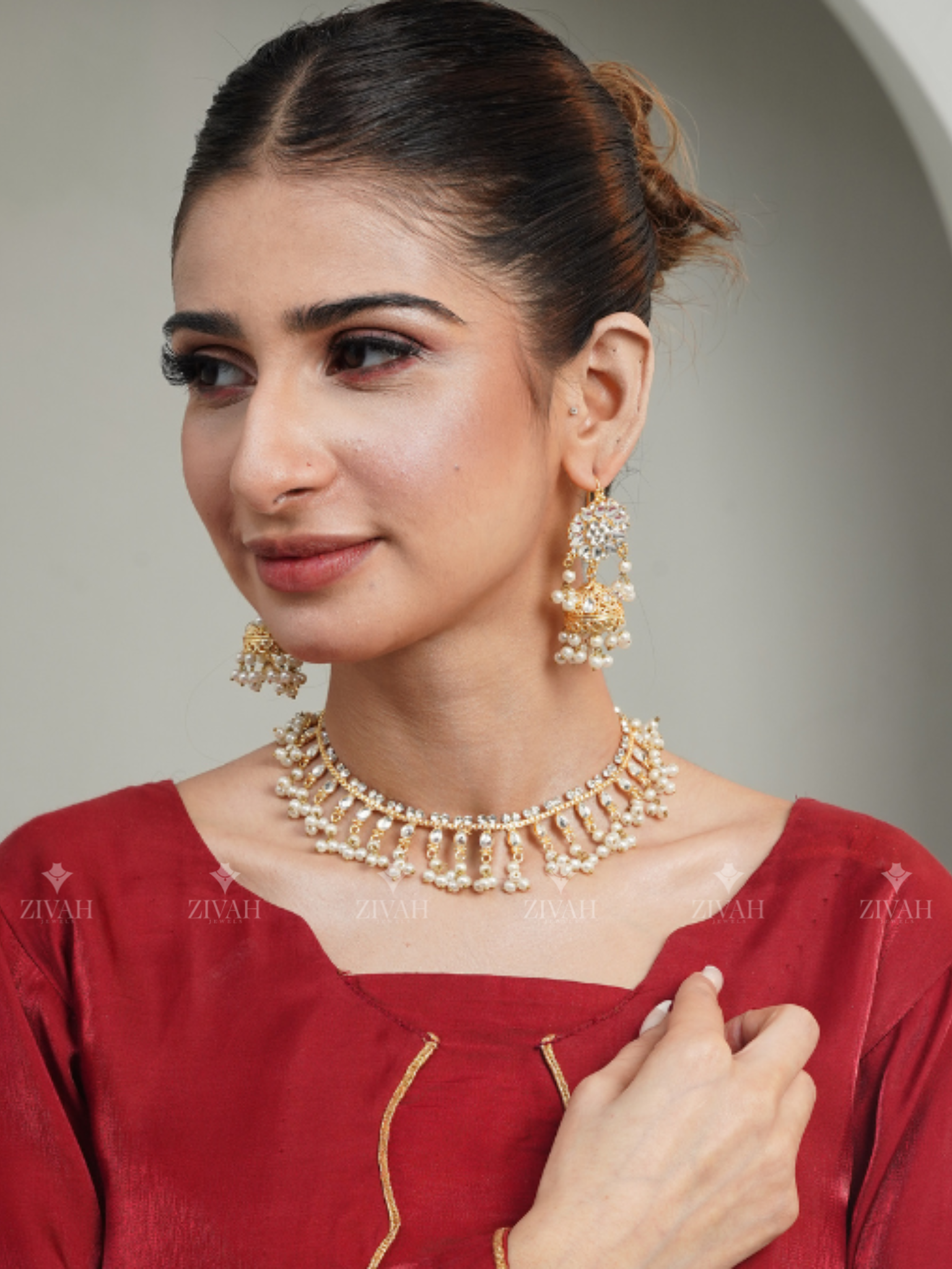 Casting Kudan Necklace Set