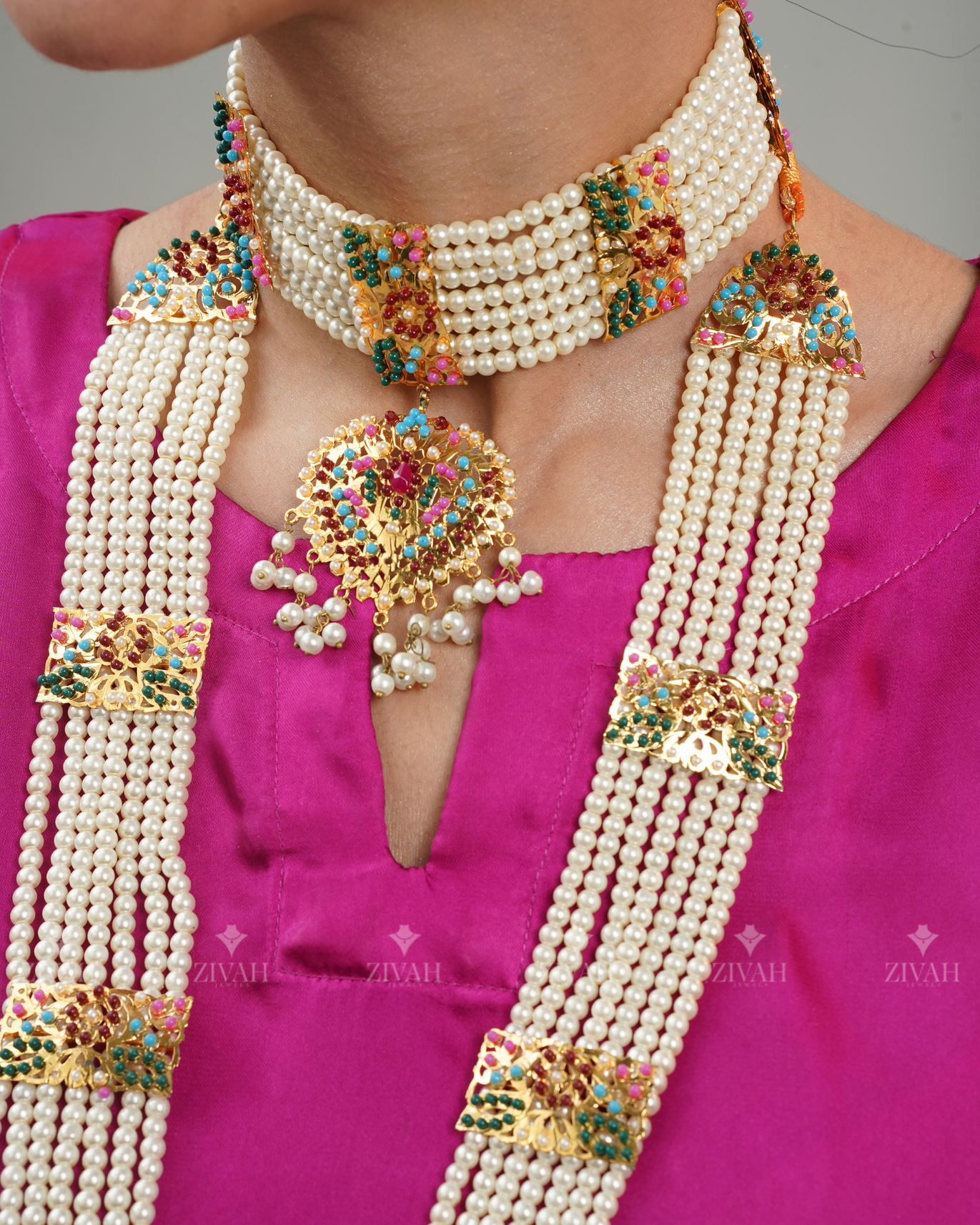 Exclusive Sadabahar Hyderabadi Bridal  Set