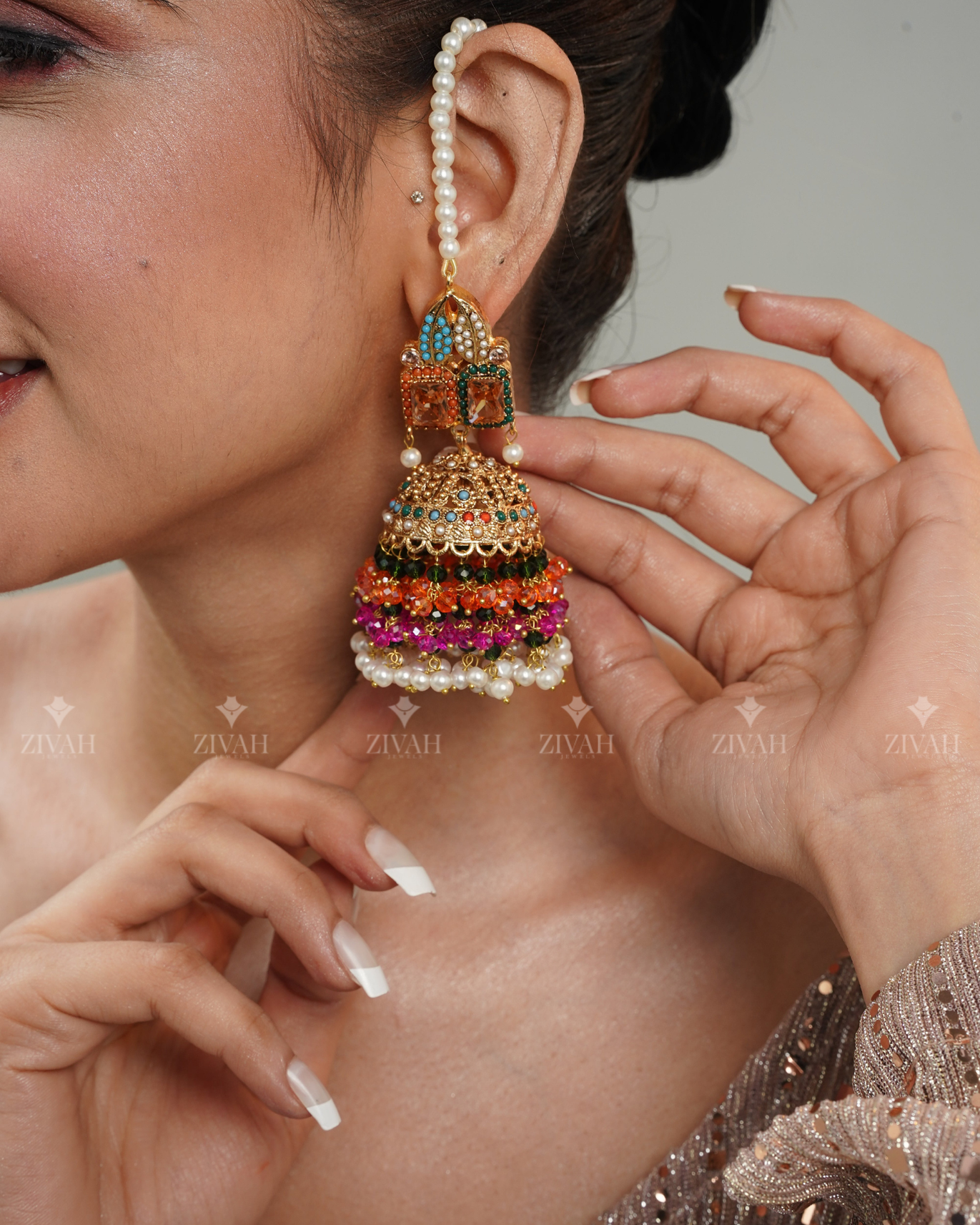 Rang-e-husn Nauratan Bridal Set