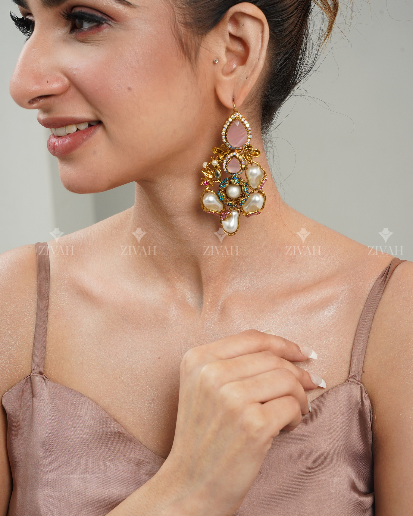 Designer Turkish Double Choker Set