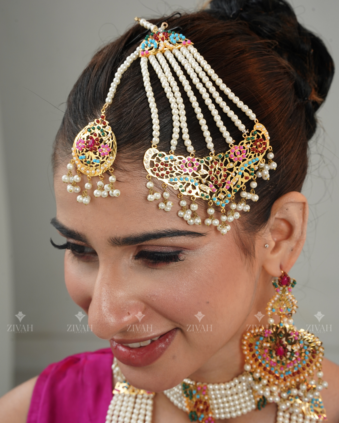 Exclusive Sadabahar Hyderabadi Bridal  Set