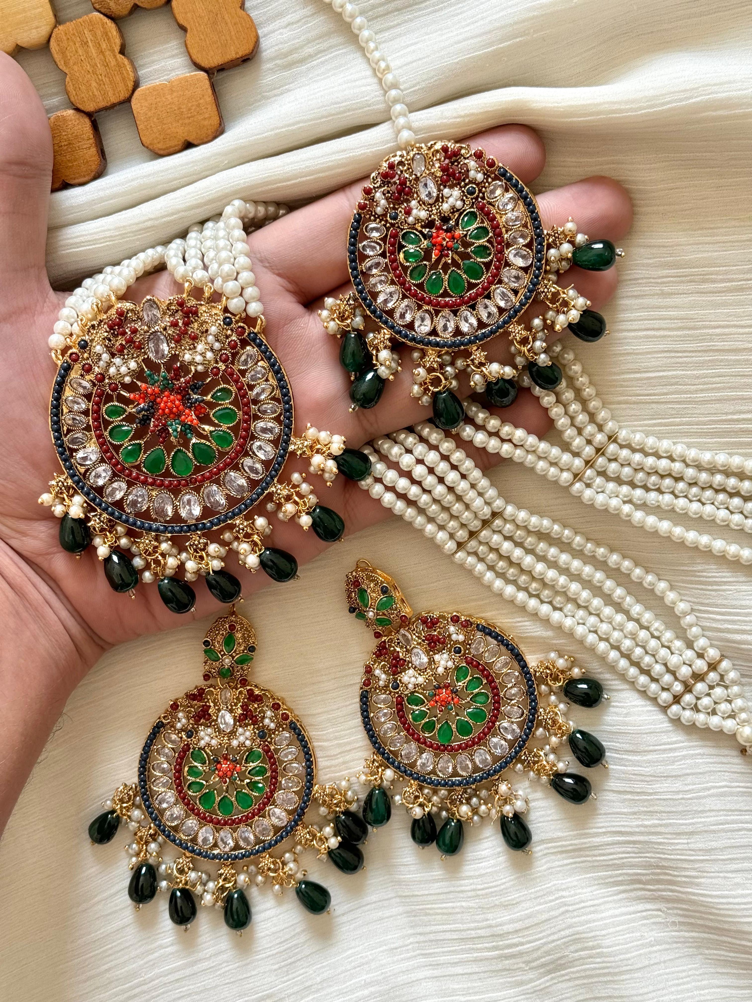 Colourful Zircon Mala Sets