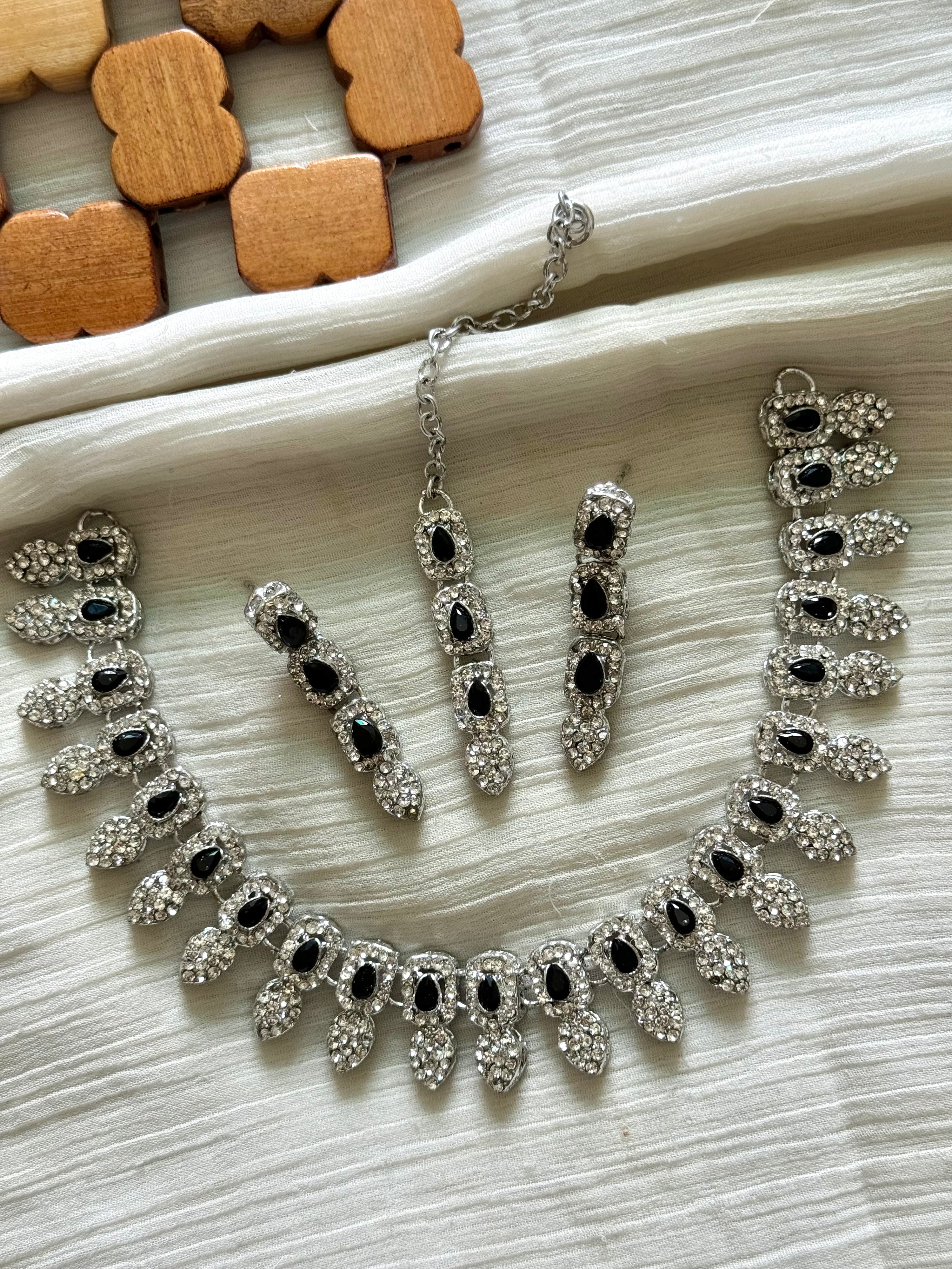 Colourful Zircon Necklace Sets