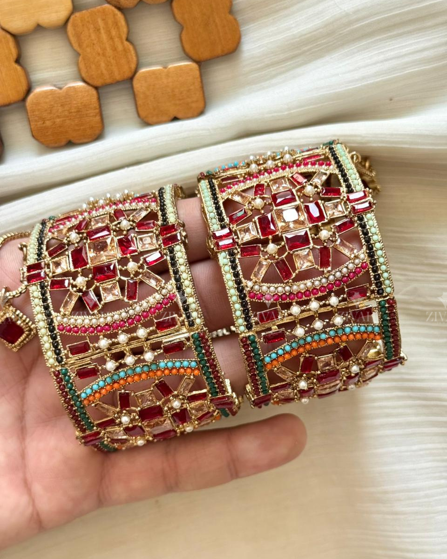 The Gul-e-Noor Openable Bangles