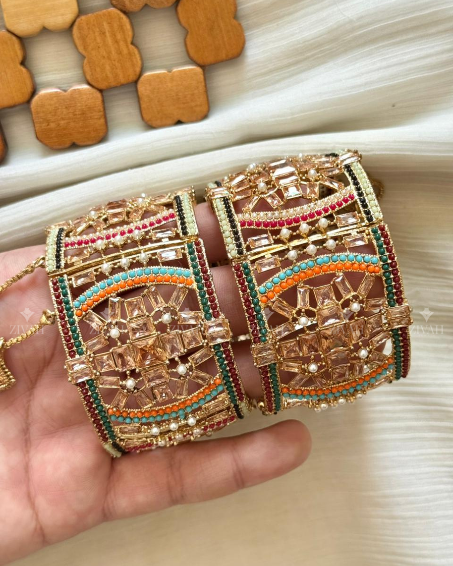 The Gul-e-Noor Openable Bangles