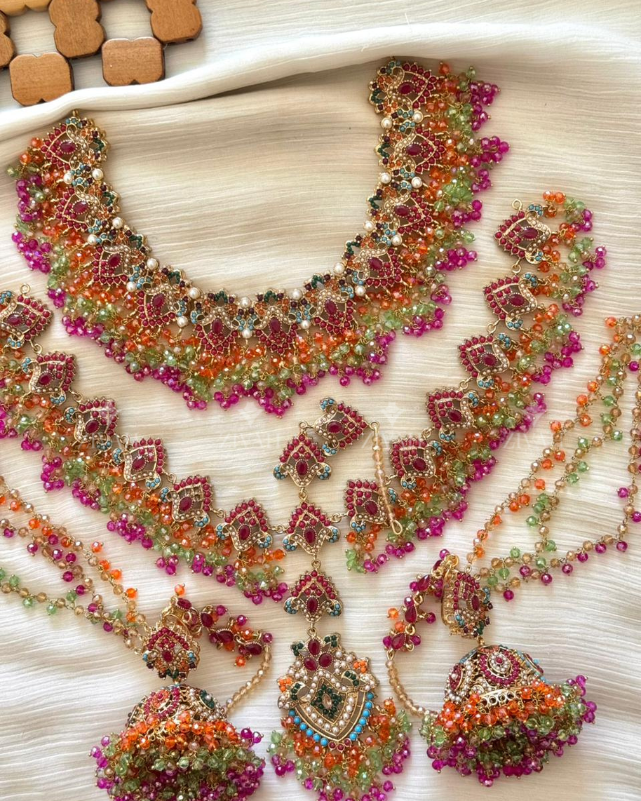 Exclusive Dholki Designer Bridal Set