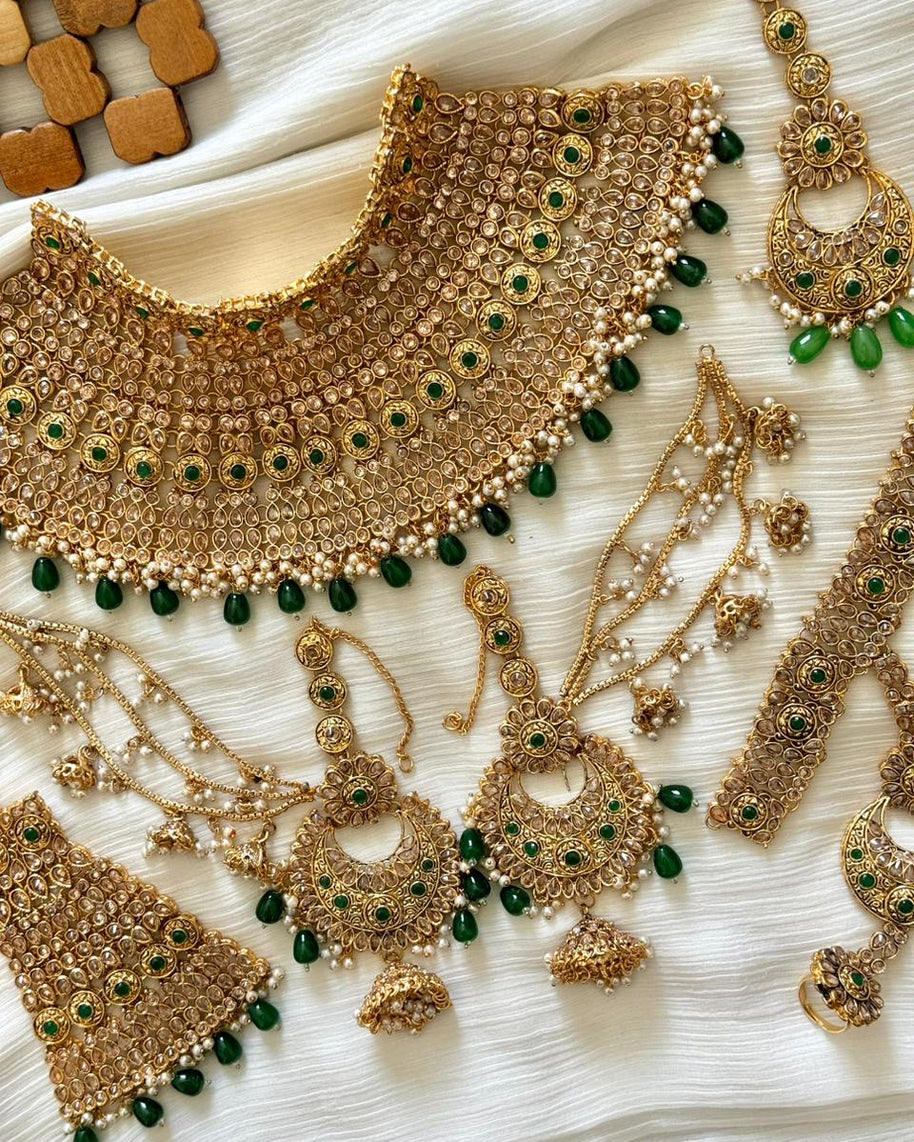 Handmade Zircon Bridal Sets Ring Bracelet