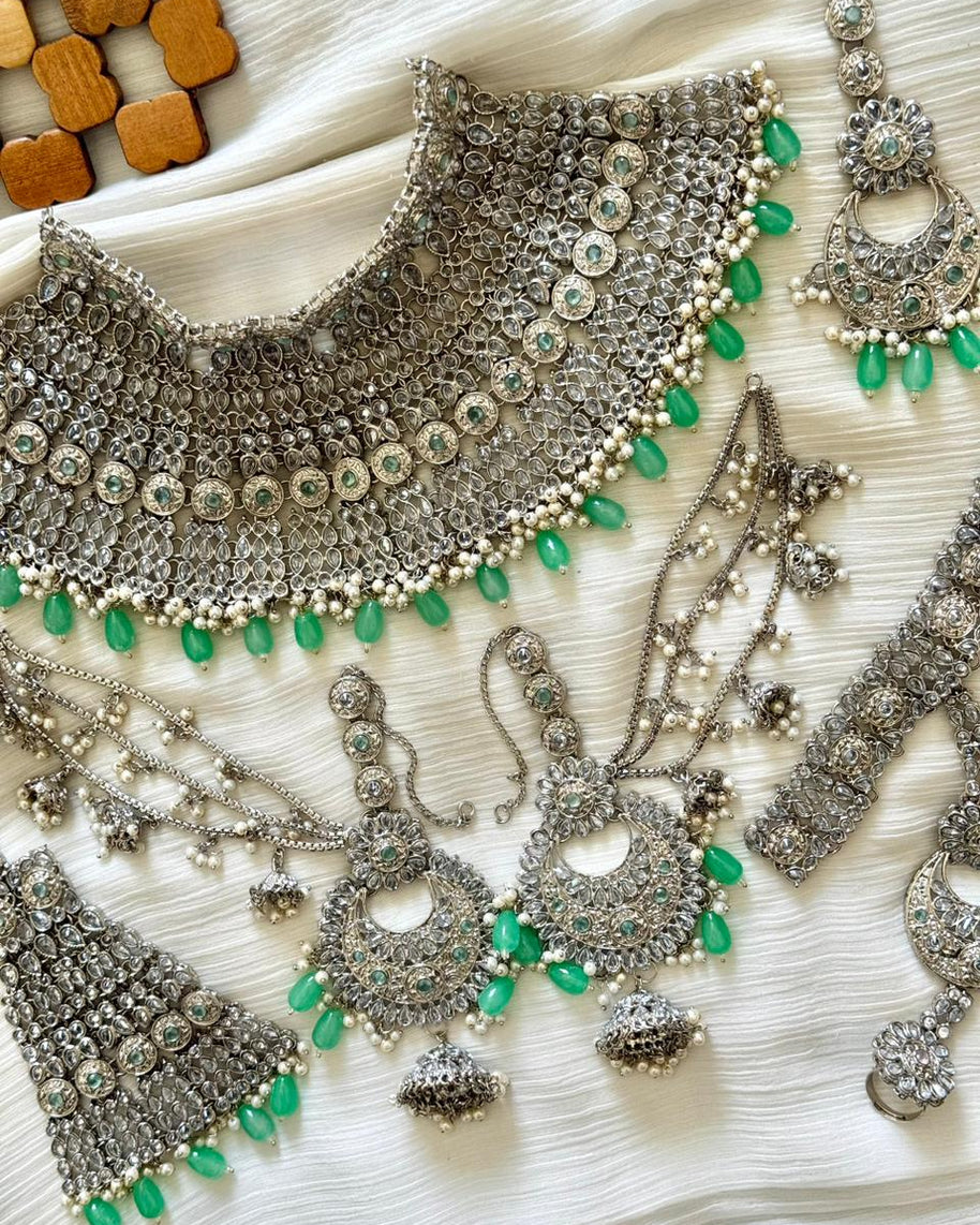 Handmade Zircon Bridal Sets Ring Bracelet