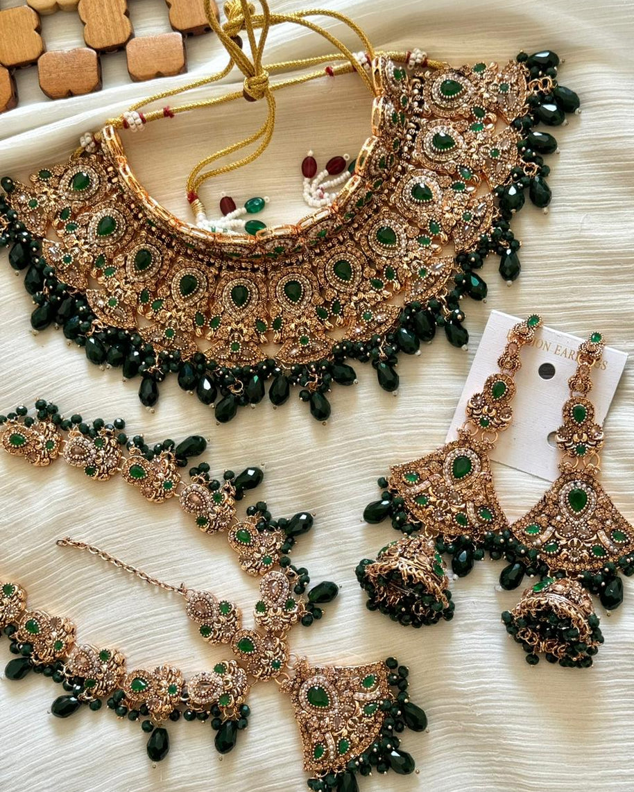 Royal Rajwadi Bridal Set With Mathapati