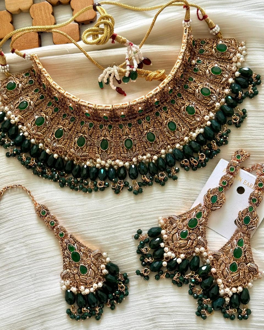 Rajwadi Style Heavy Bridal Set