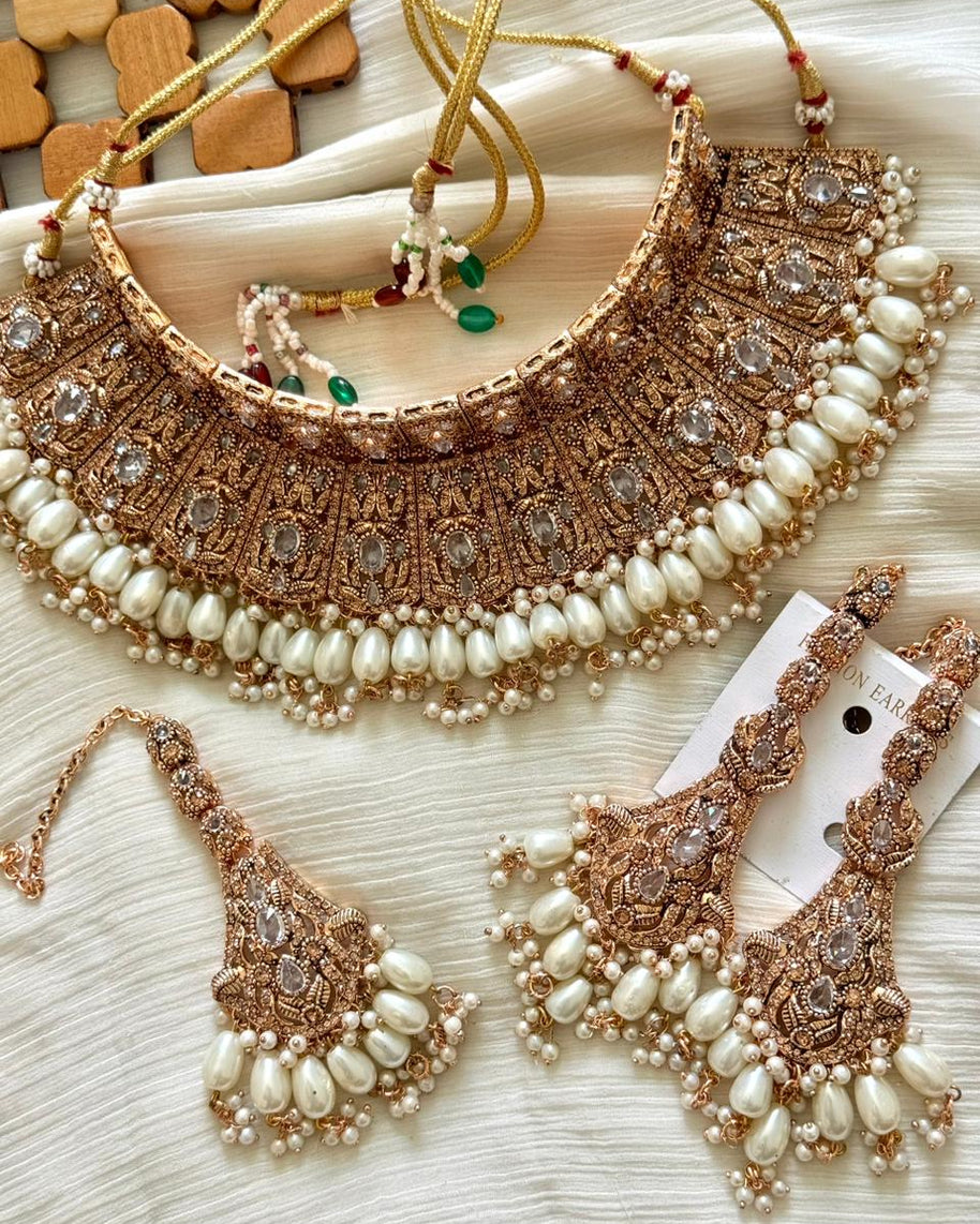 Rajwadi Style Heavy Bridal Set