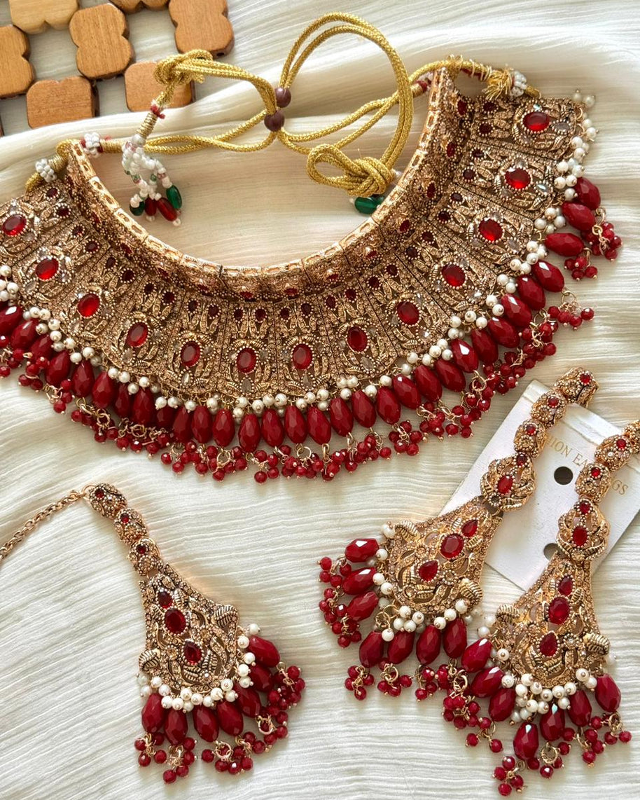 Rajwadi Style Heavy Bridal Set