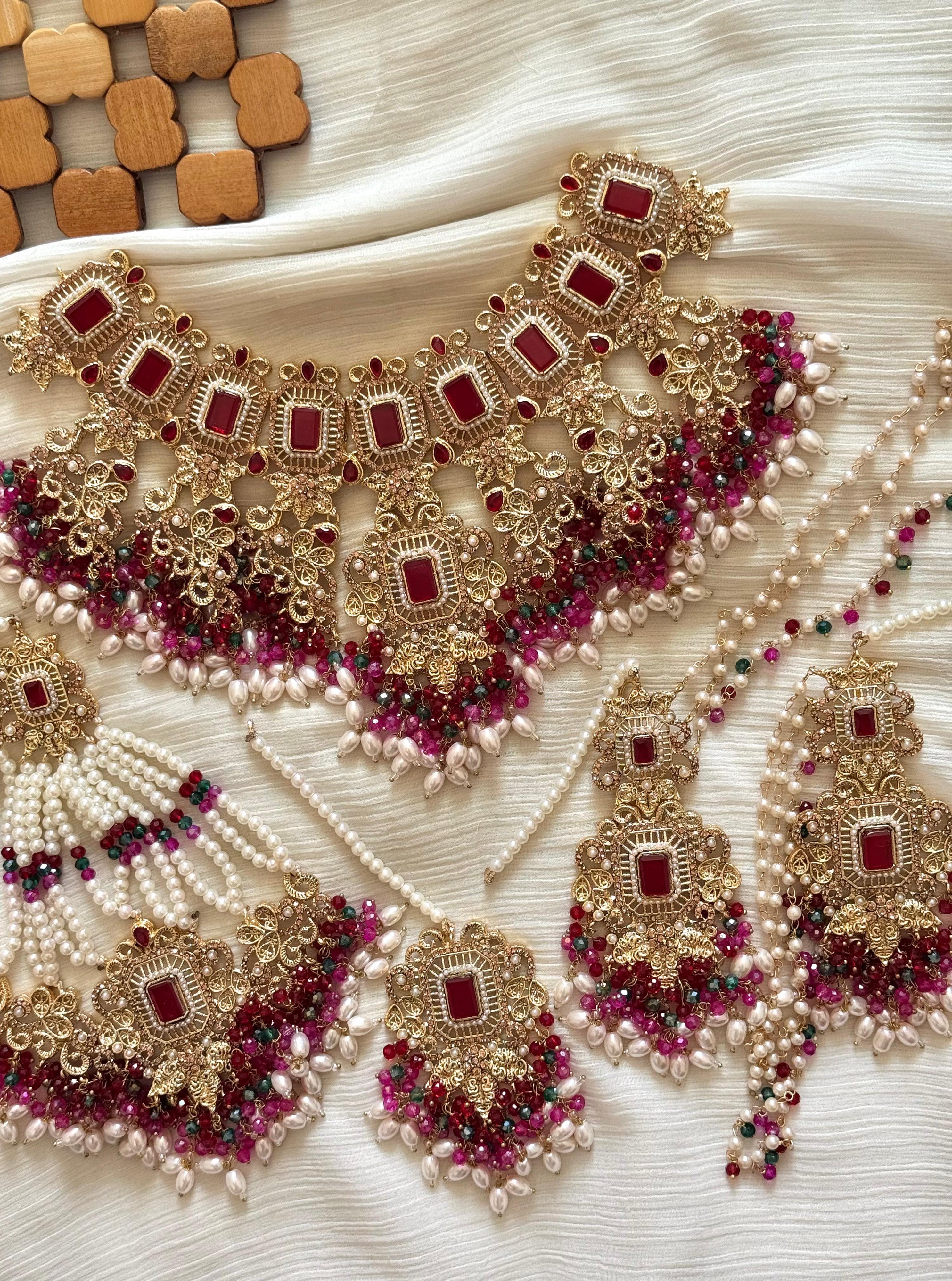 Exclusive Designer Aristocratic Bridal Set