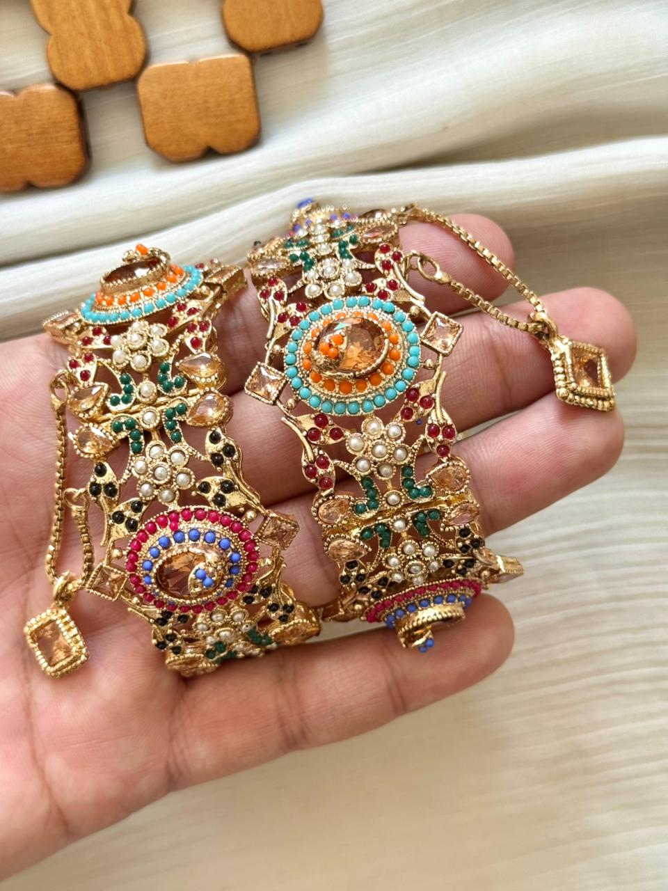 The Traditional Mithra  Openables Bangles