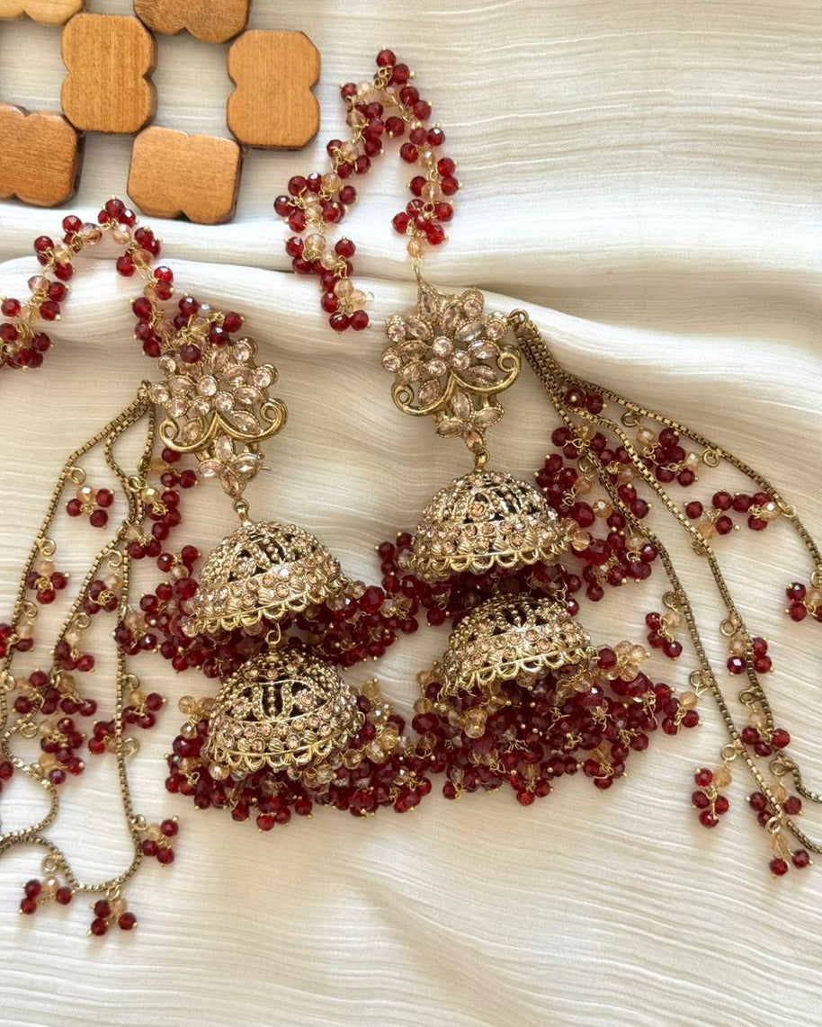 Beautiful Zirca Bahubali Jhumki