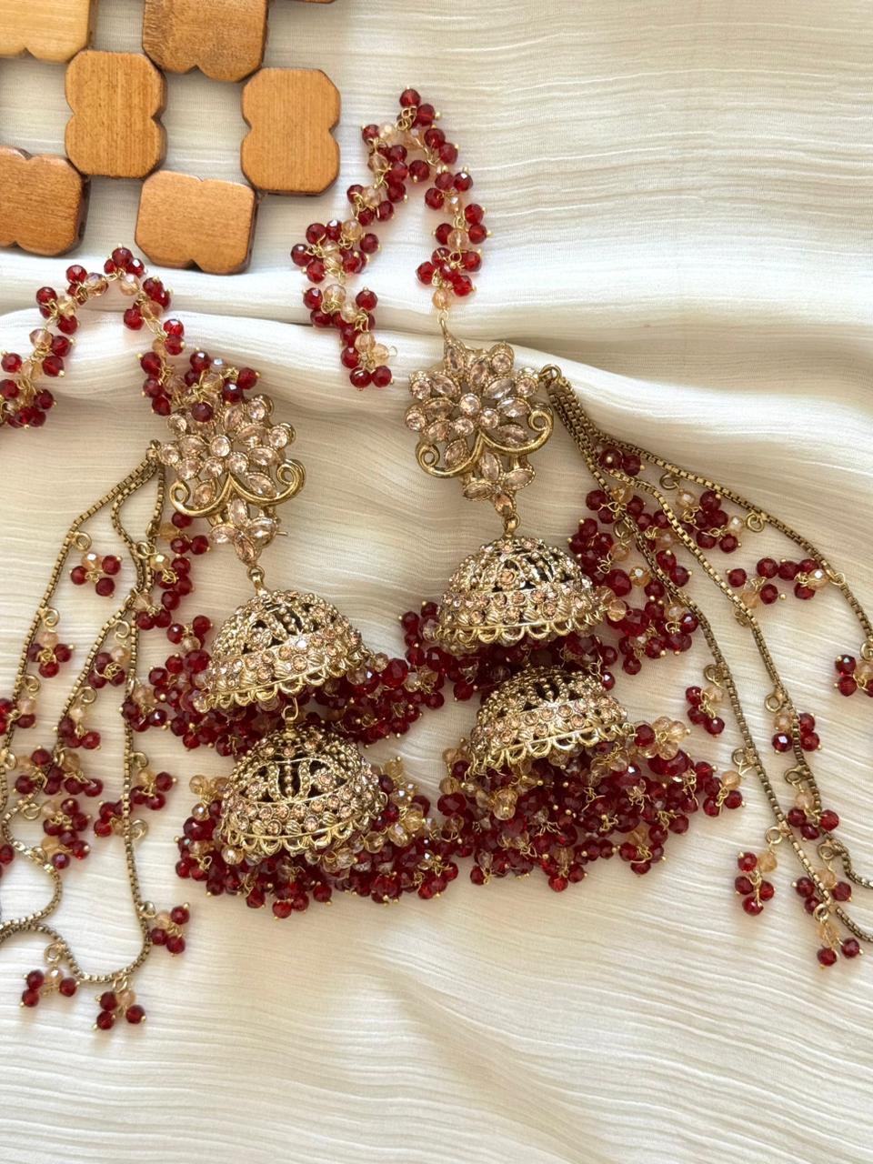 Beautiful Zirca Bahubali Jhumki