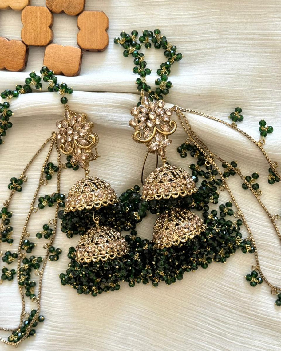 Beautiful Zirca Bahubali Jhumki
