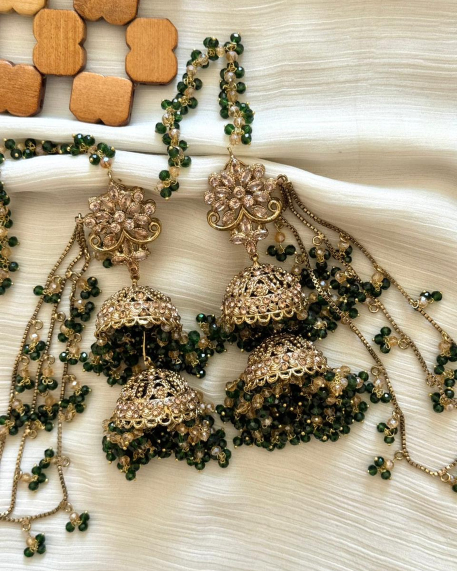 Beautiful Zirca Bahubali Jhumki